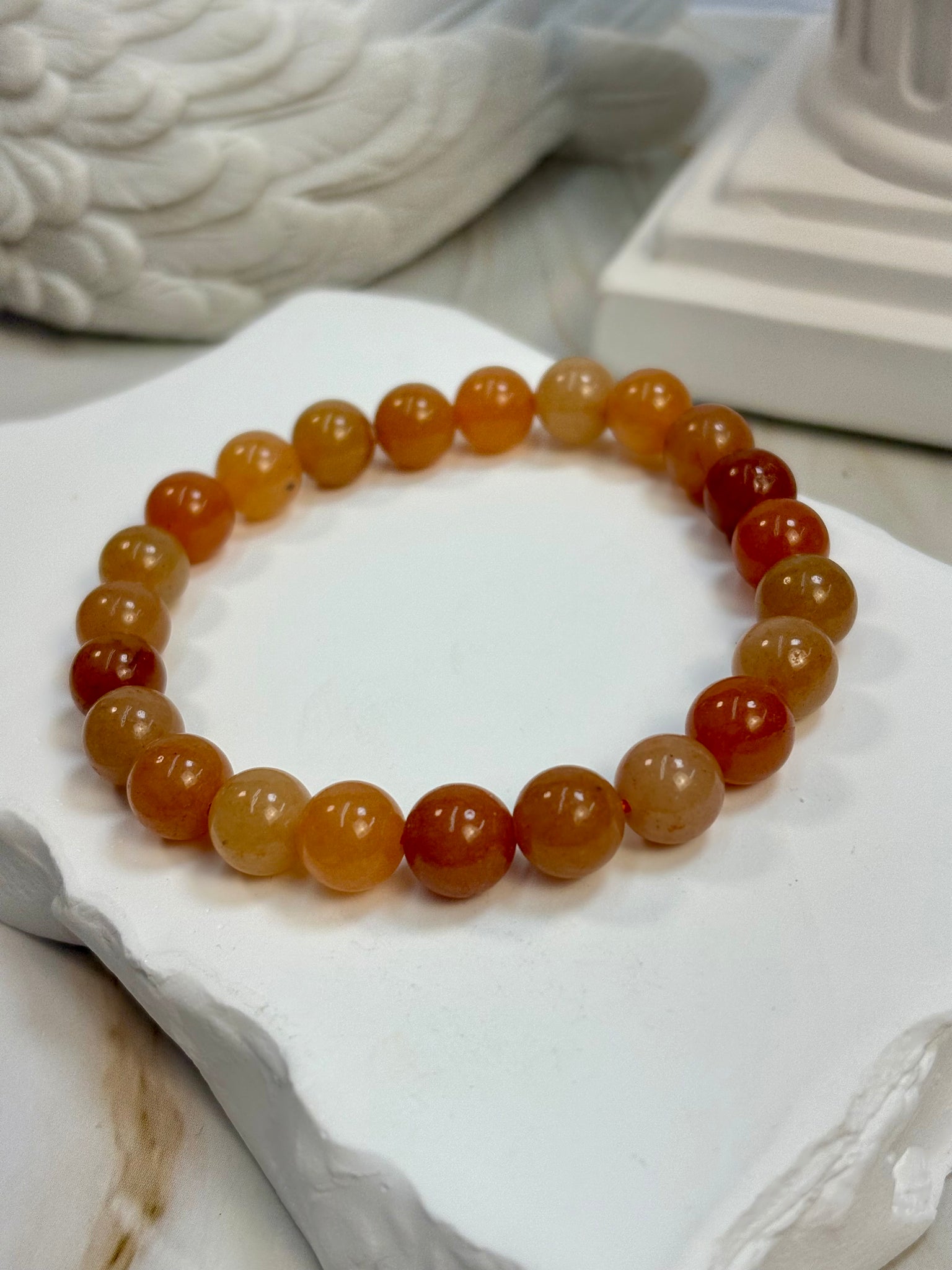 Orange Aventurine 8mm Bracelet