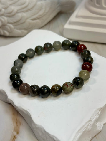 Bloodstone 8mm Bracelet