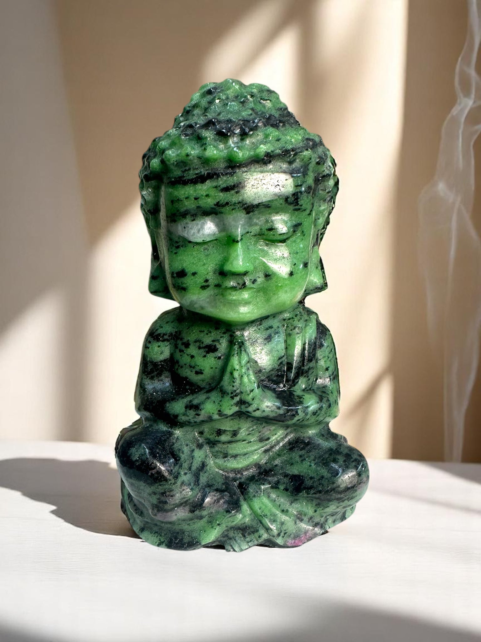 Ruby in Zoisite Buddha