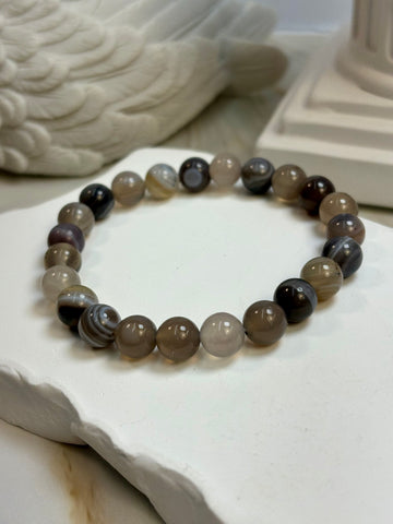 Agate 8mm Bracelet