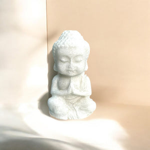 White Jade Mini Buddha
