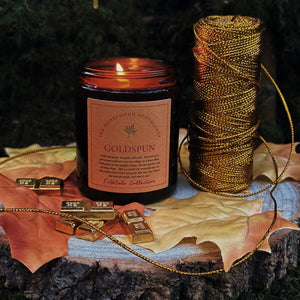 Goldspun Folktale Candle