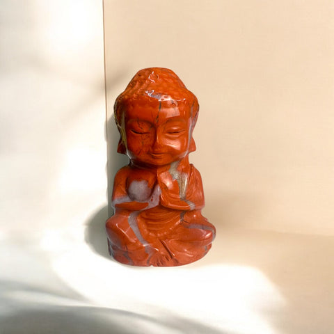 Red Jasper Mini Buddha