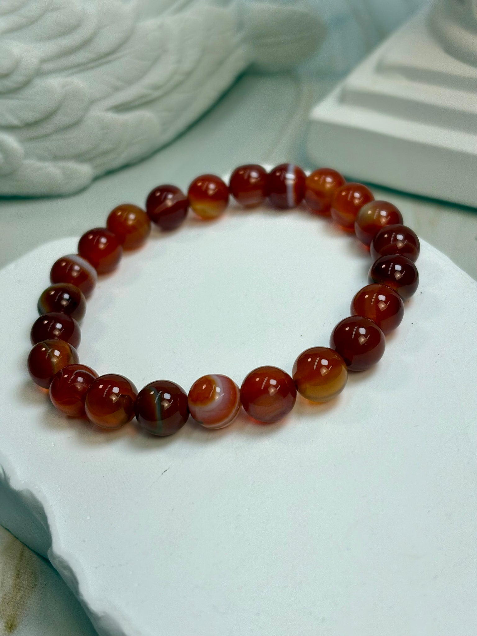 Carnelian 8mm Bracelet