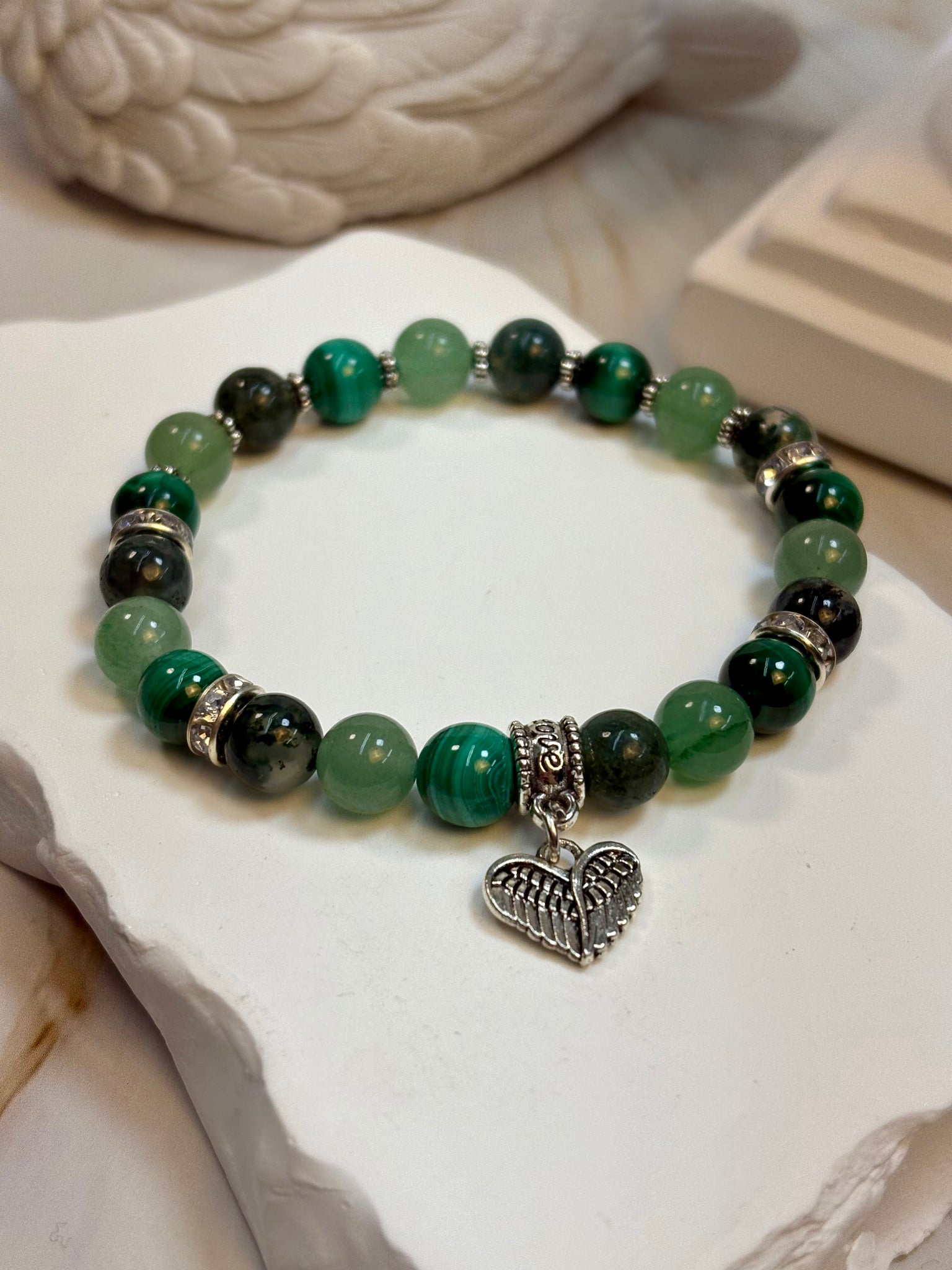 Archangel Raphael Charm Bracelet