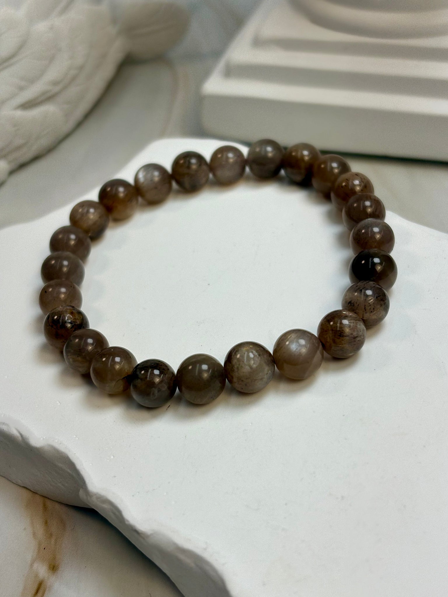 Black Moonstone 8mm Bracelet