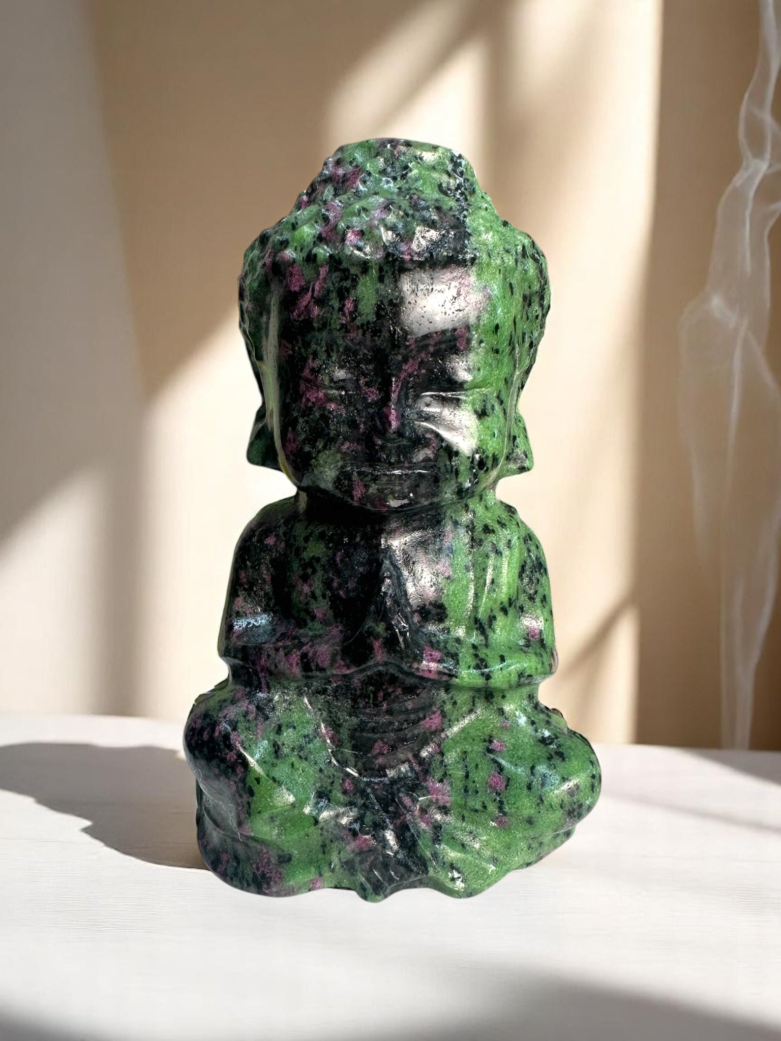 Ruby in Zoisite Buddha