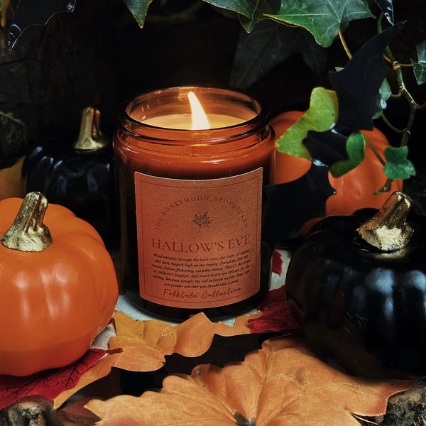 Hallow’s Eve Folktale Candle