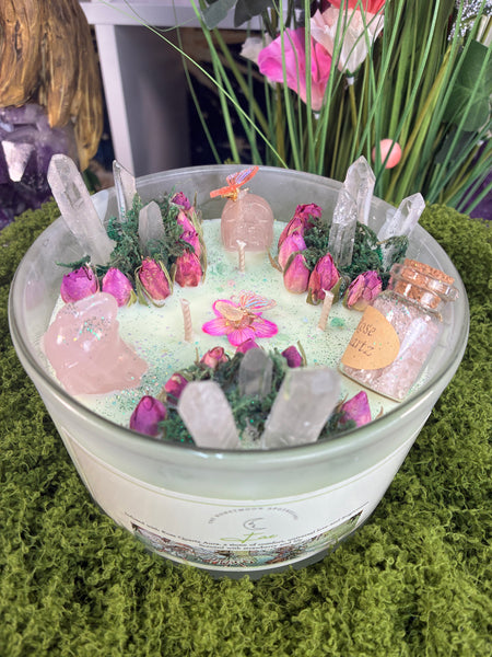 55cl Custom Fae Crystal Candle