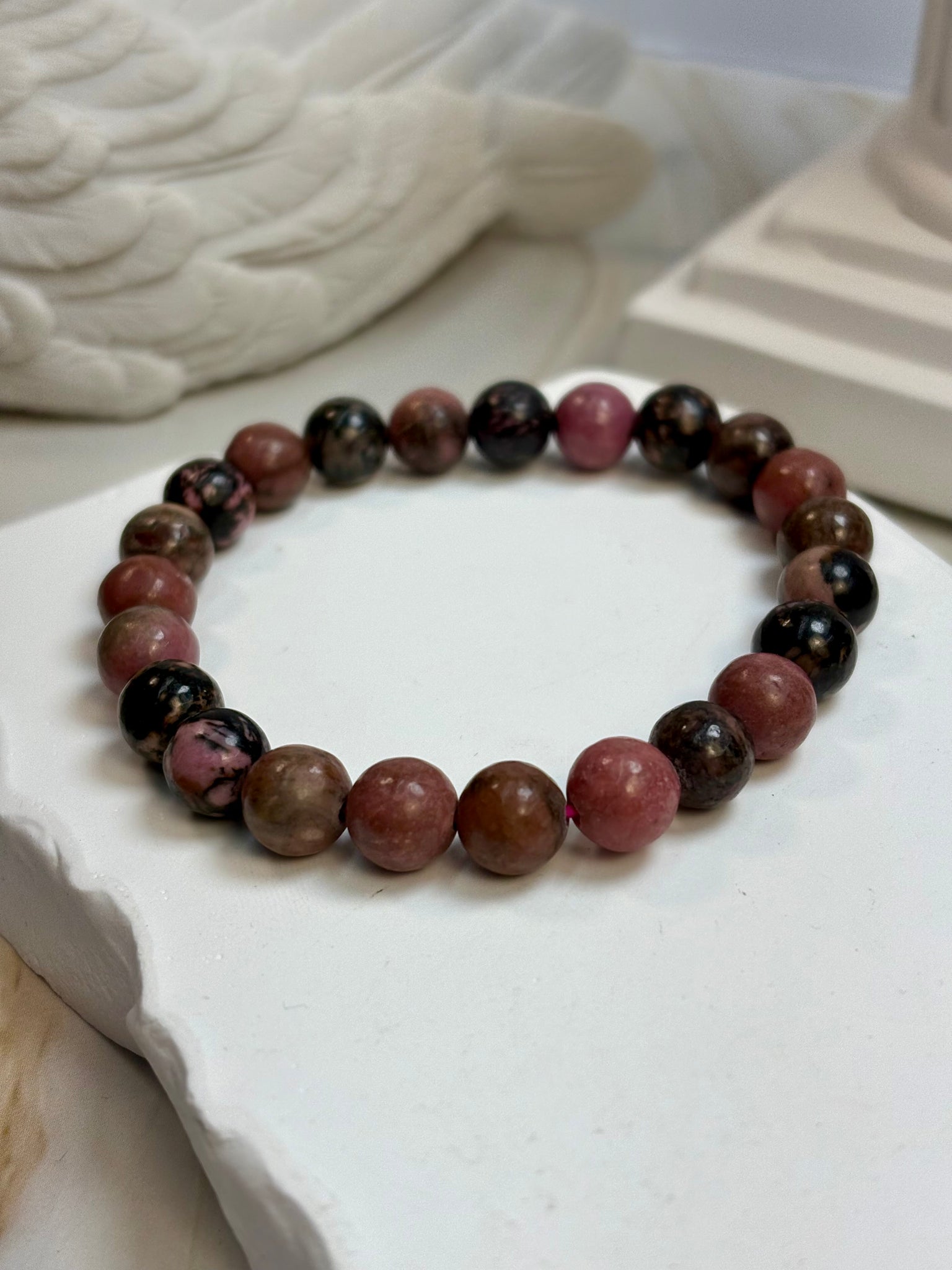 Rhodonite 8mm Bracelet
