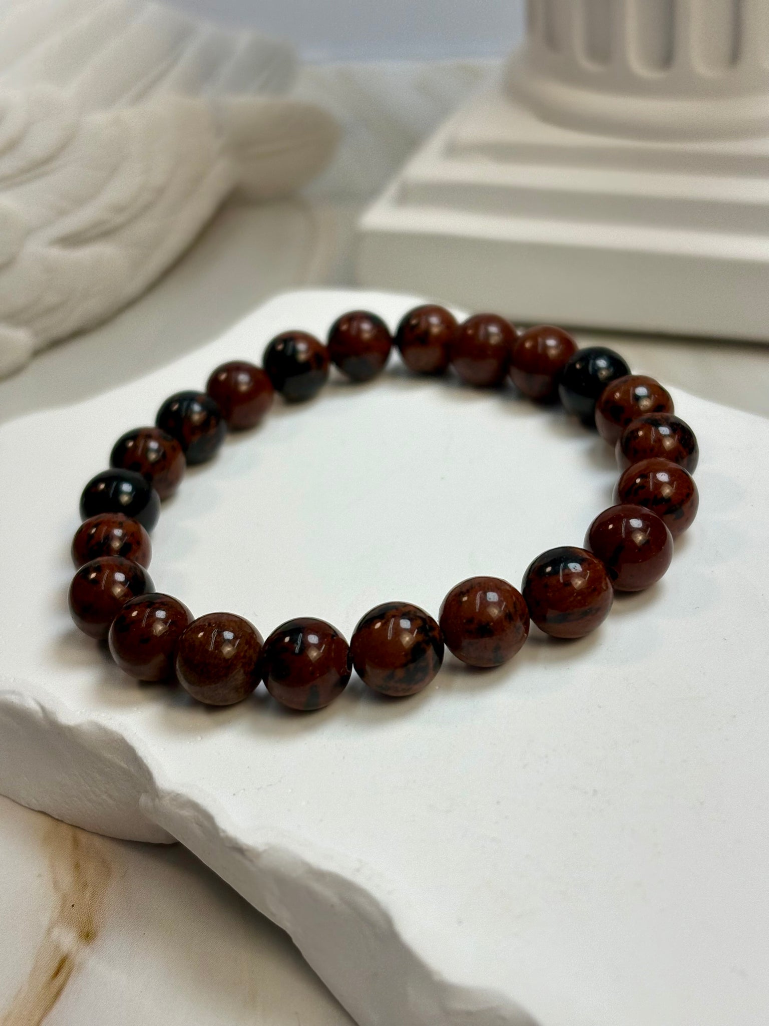 Mahogany Obsidian 8mm Bracelet