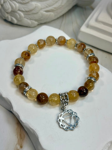 Solar Plexus Charm Bracelet