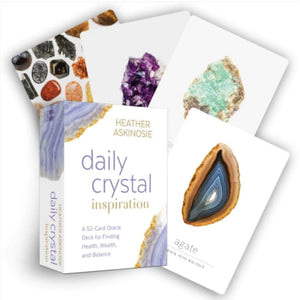 Daily Crystal Inspiration Cards by Heather Askinosie & Timmi Jandro