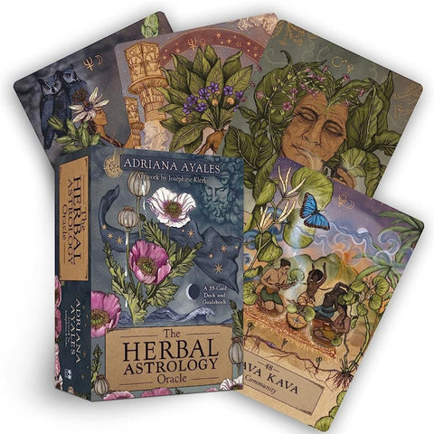 Herbal Astrology Oracle Cards by Adriana Ayales