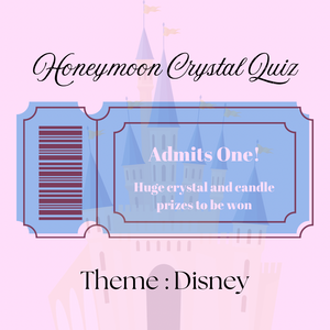 HONEYMOON CRYSTAL QUIZ TICKET