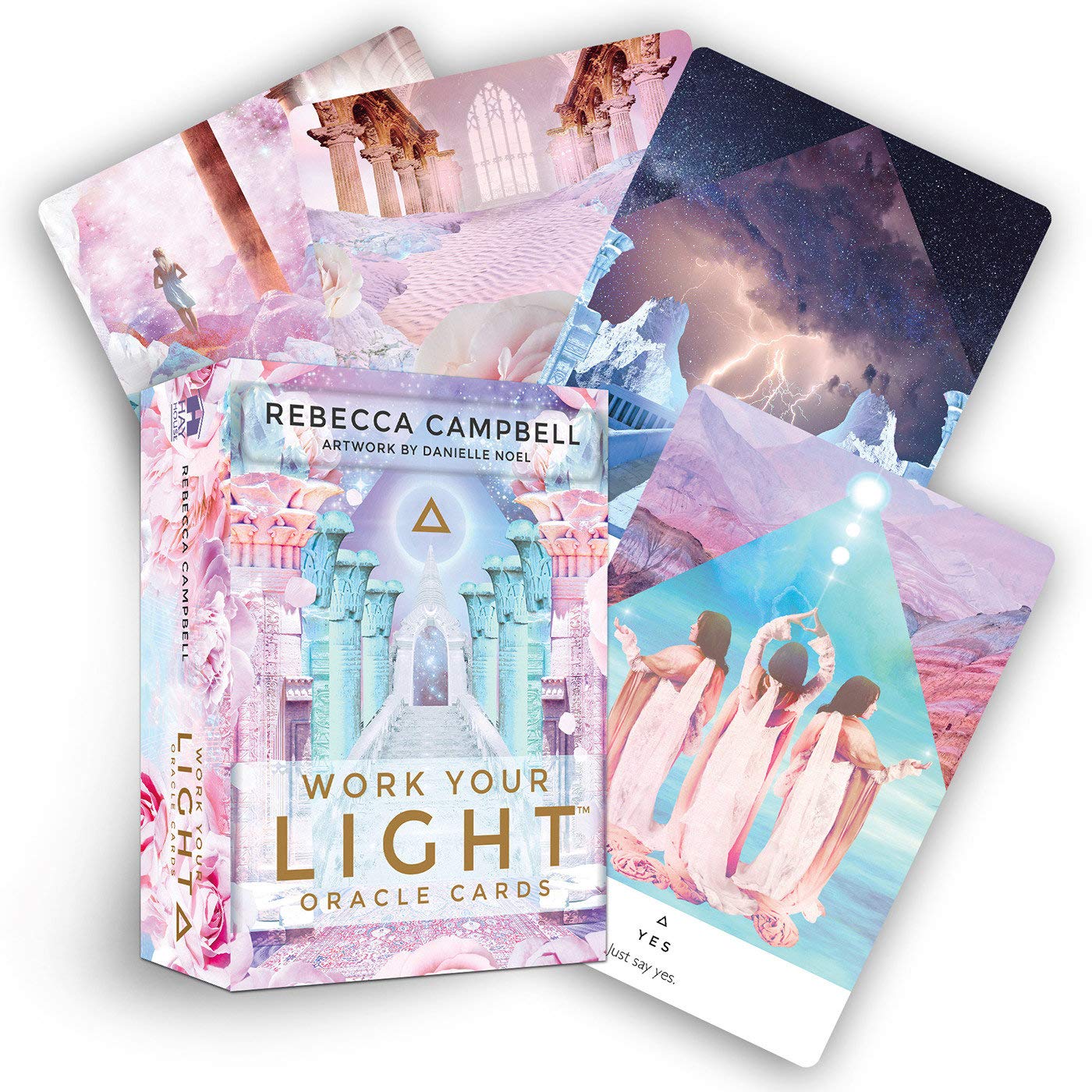 Work Your Light Oracle Cards : A 44 Deck and Guidebook by Rebecca Campbell