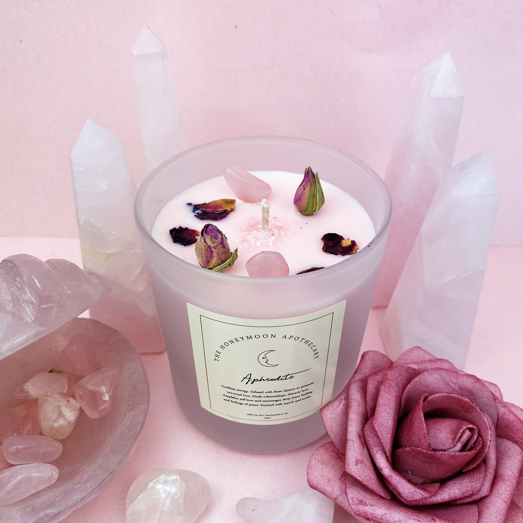 30cl Aphrodite Crystal Candle