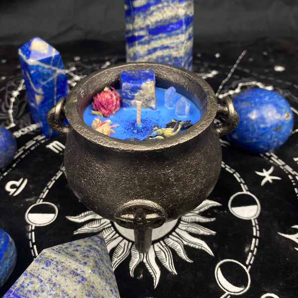 Mini High Priestess Cauldron Candle