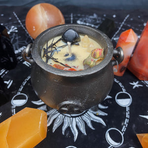 Mini Salem Cauldron Candle